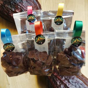 Friture de Pâques BIO Chocolat Noix de Cajou Éclats de Caramel