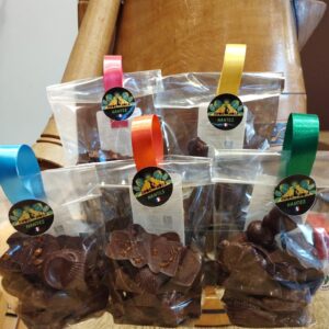 Friture de Pâques BIO Chocolat Noix de Cajou Éclats de Caramel