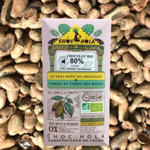 Tablette chocolat noir BIO 80% Origine Nicaragua